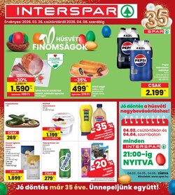 Interspar akciós újság 2026.03.26-tól