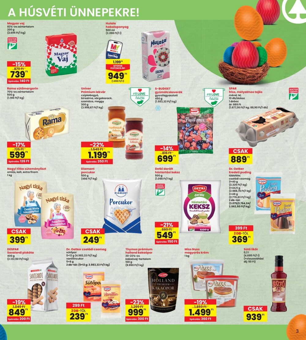 Interspar akciós újság 2026.03.26-tól - 3. oldal.