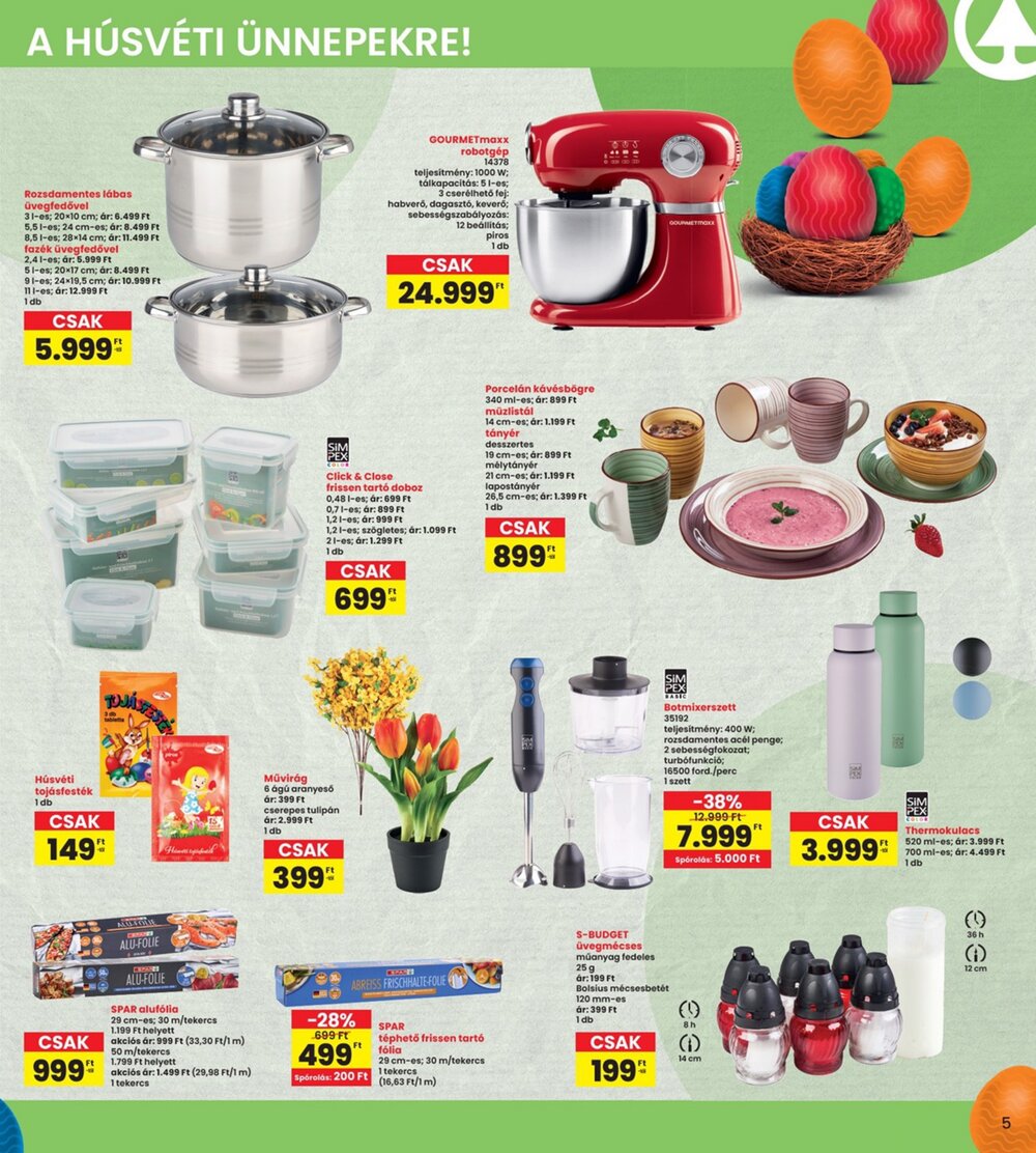 Interspar akciós újság 2026.03.26-tól - 5. oldal.