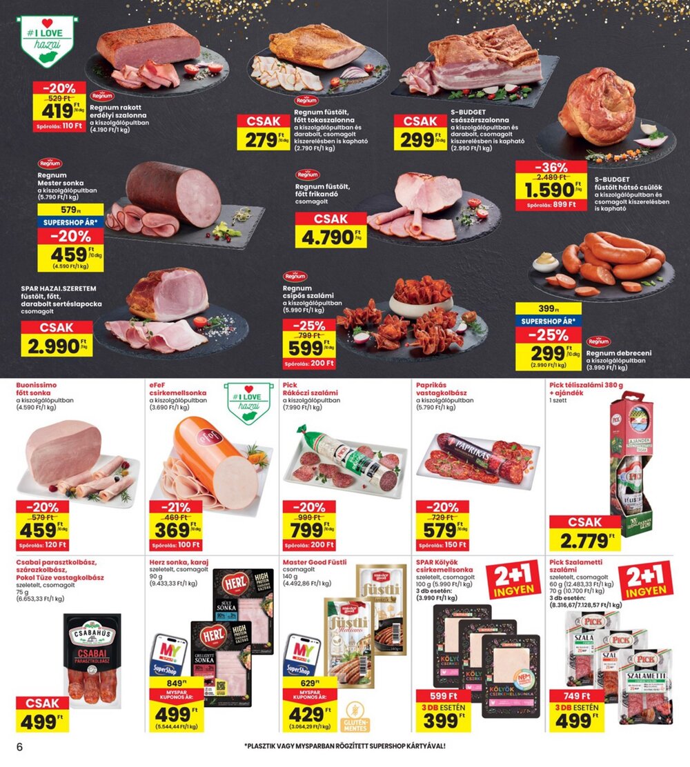 Interspar akciós újság 2026.03.26-tól - 6. oldal.