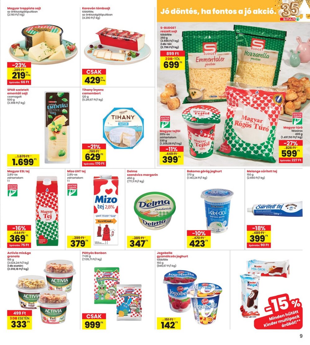 Interspar akciós újság 2026.03.26-tól - 9. oldal.