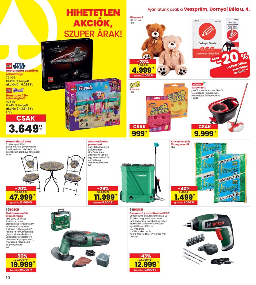 Interspar akciós újság 2026.03.26-tól - 10. oldal.