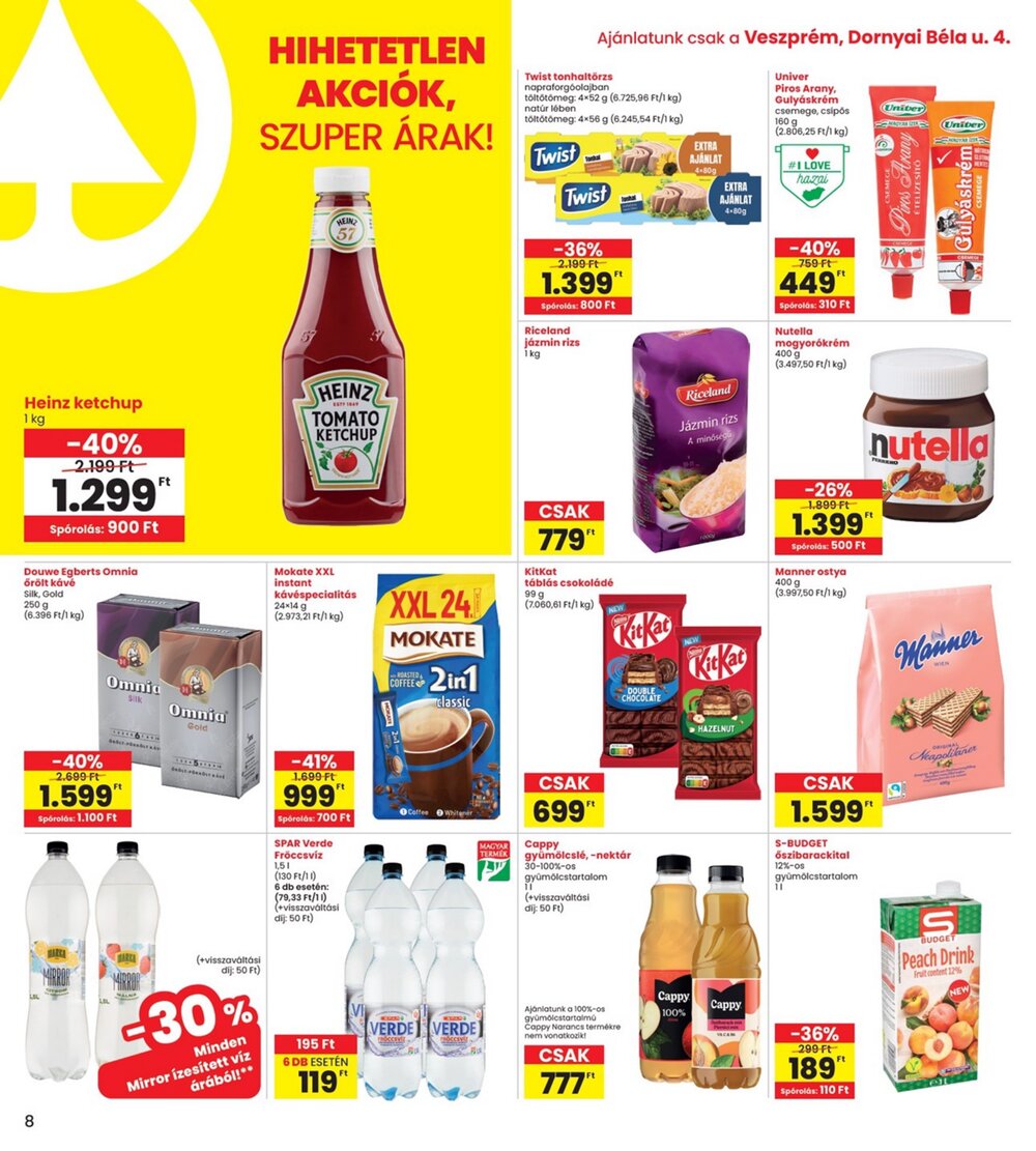 Interspar akciós újság 2026.03.26-tól - 8. oldal.