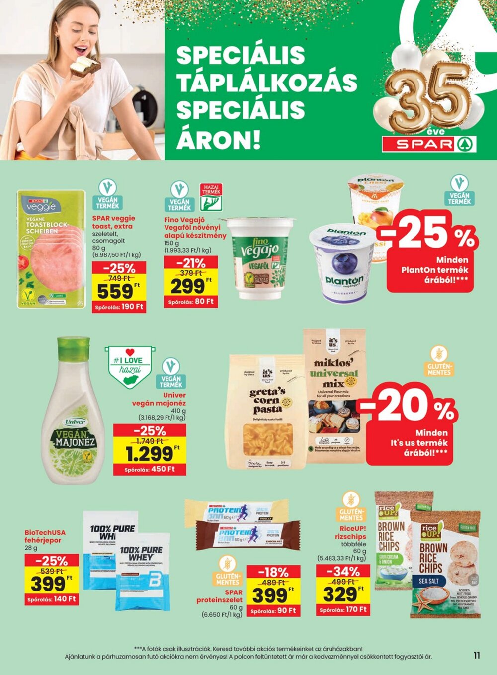 Spar akciós újság 2026.03.26-tól - 11. oldal.