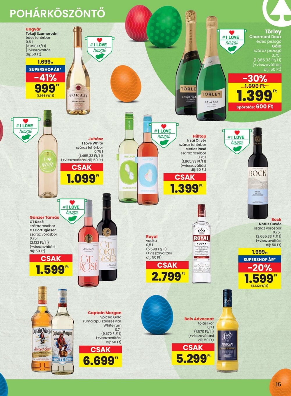 Spar akciós újság 2026.03.26-tól - 15. oldal.