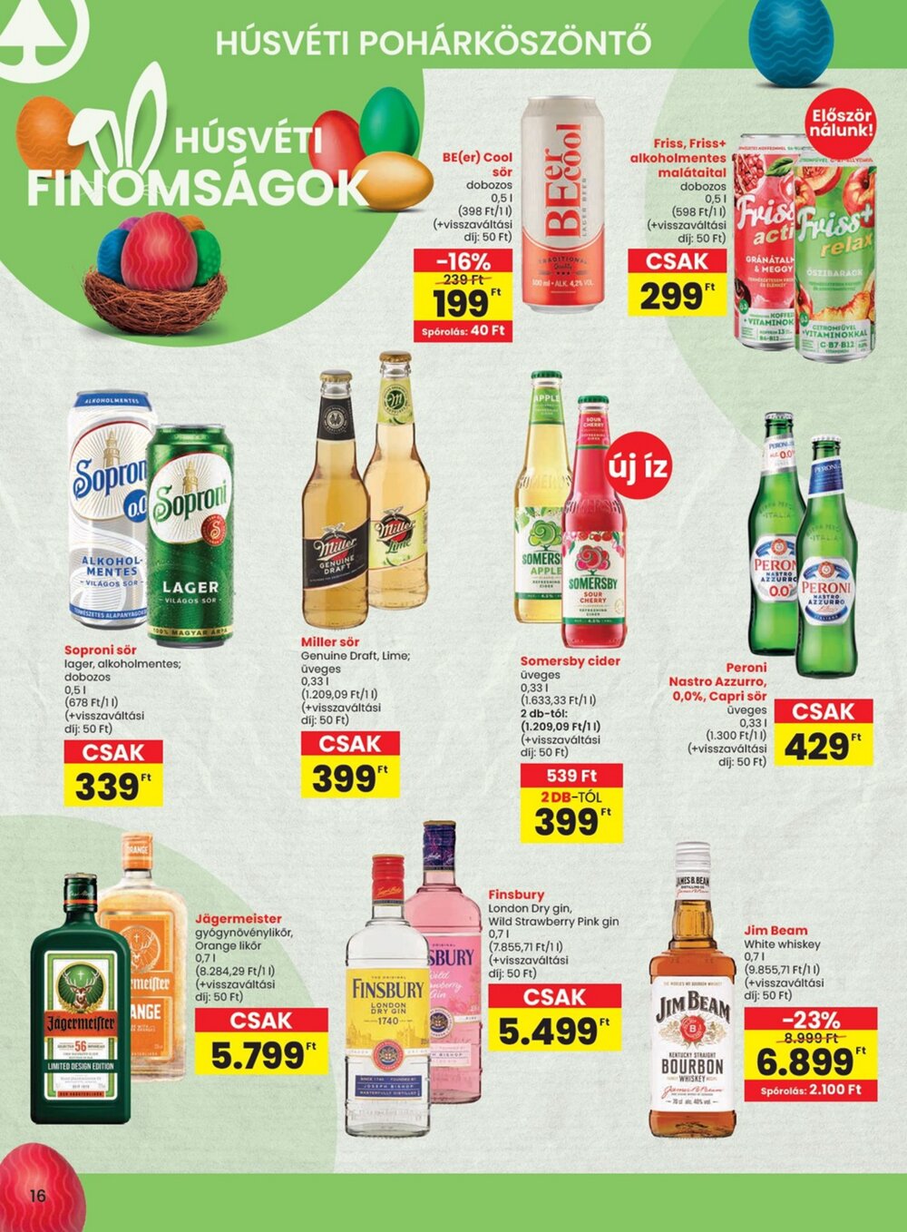 Spar akciós újság 2026.03.26-tól - 16. oldal.