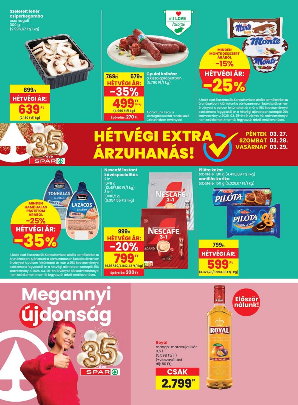 Spar akciós újság 2026.03.26-tól - 20. oldal.