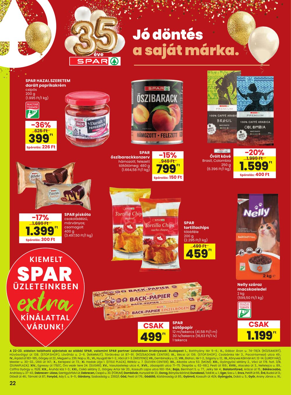 Spar Extra akciós újság 2026.03.26-tól - 3. oldal.