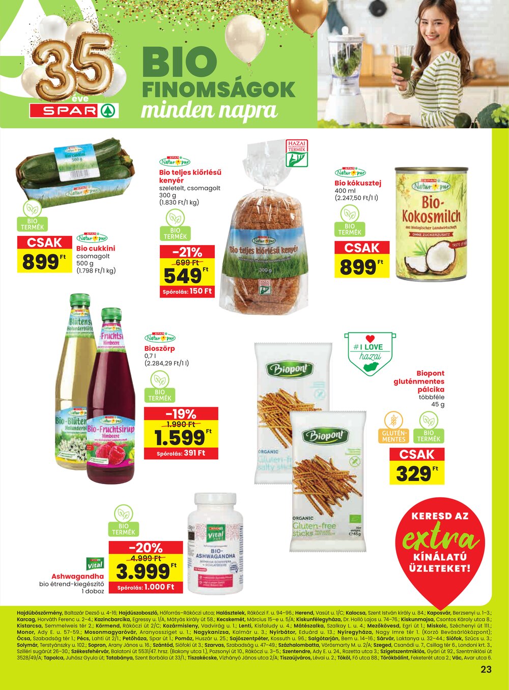 Spar Extra akciós újság 2026.03.26-tól - 4. oldal.