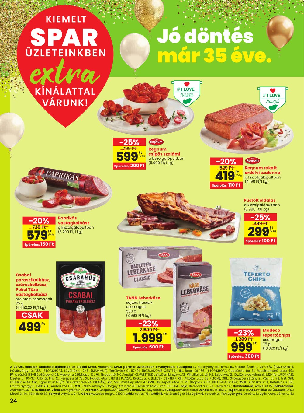 Spar Extra akciós újság 2026.03.26-tól - 5. oldal.