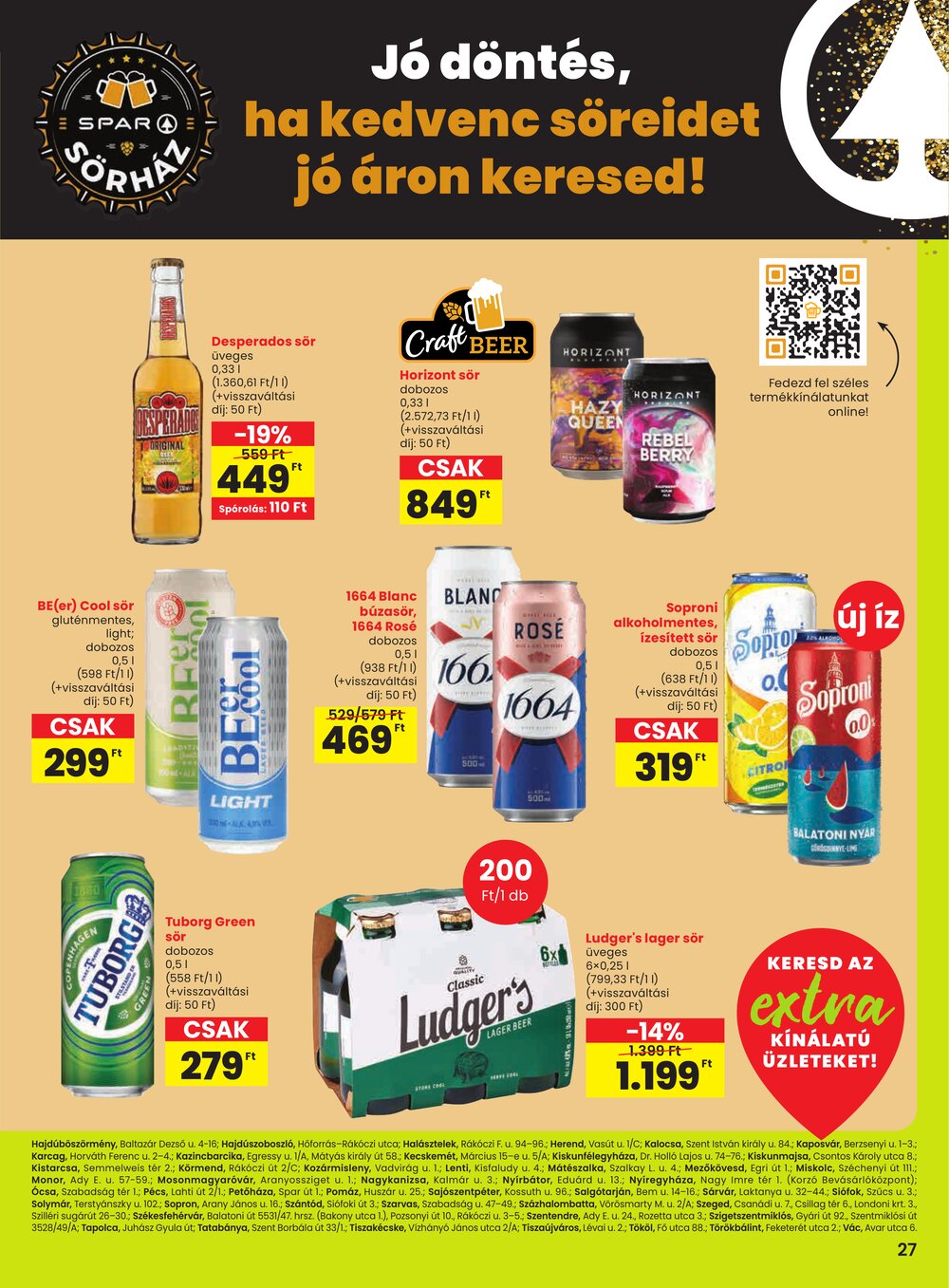 Spar Extra akciós újság 2026.03.26-tól - 8. oldal.