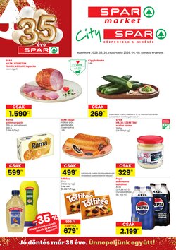 Spar Market akciós újság 2026.03.26-tól