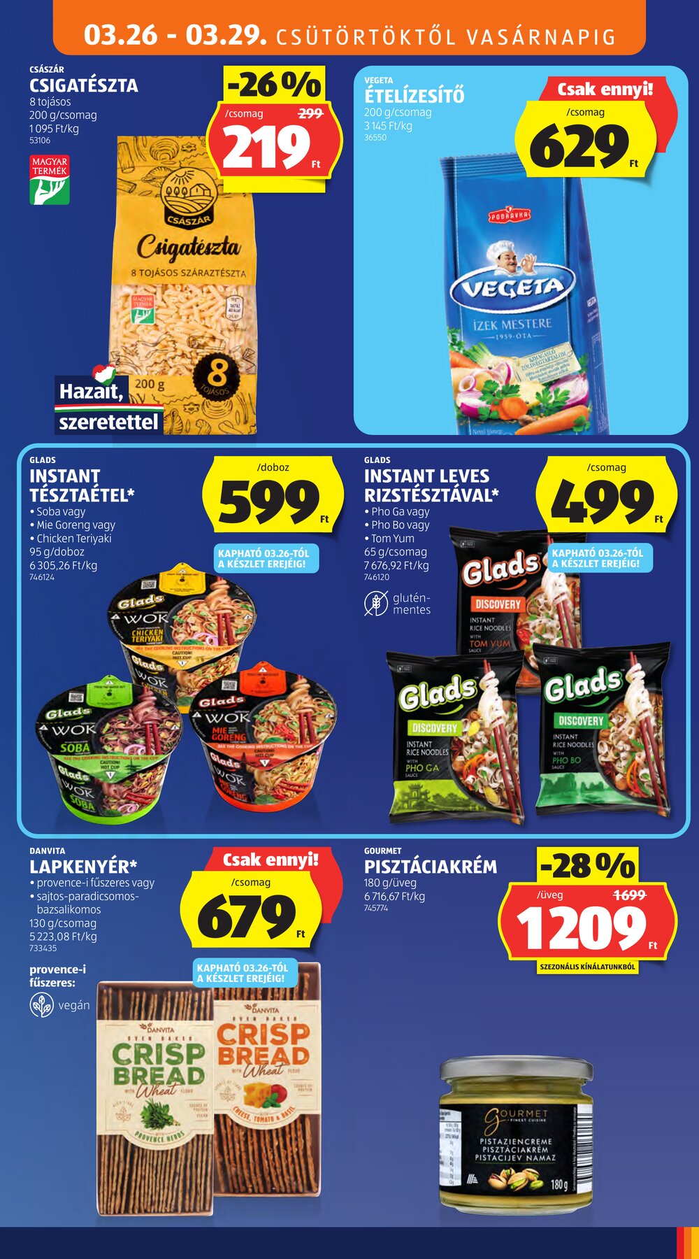 Aldi akciós újság 2026.03.26-tól - 29. oldal.