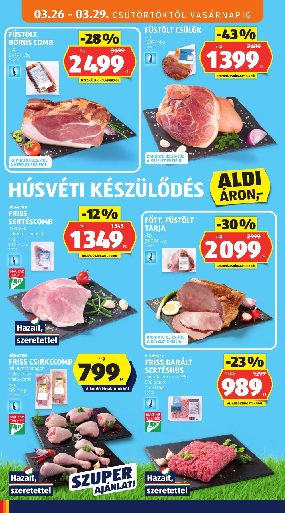 Aldi akciós újság 2026.03.26-tól - 32. oldal.