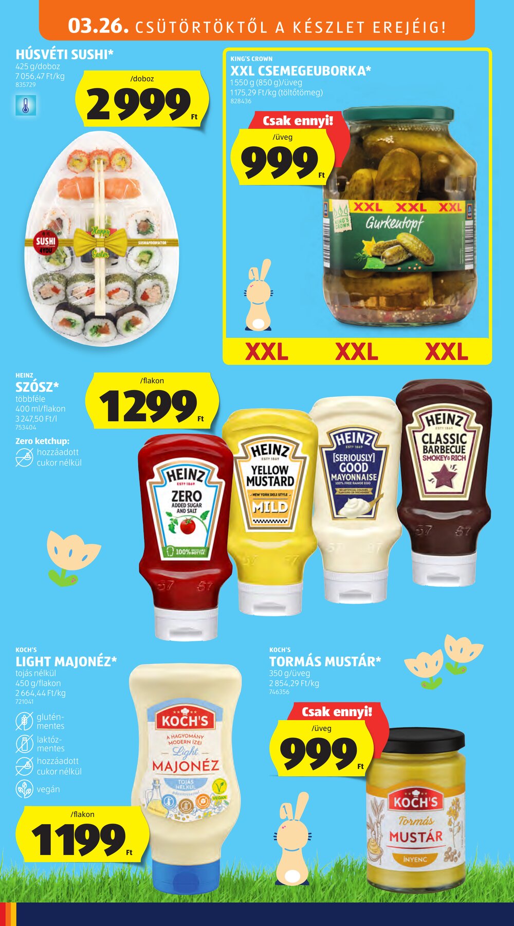 Aldi akciós újság 2026.03.26-tól - 34. oldal.