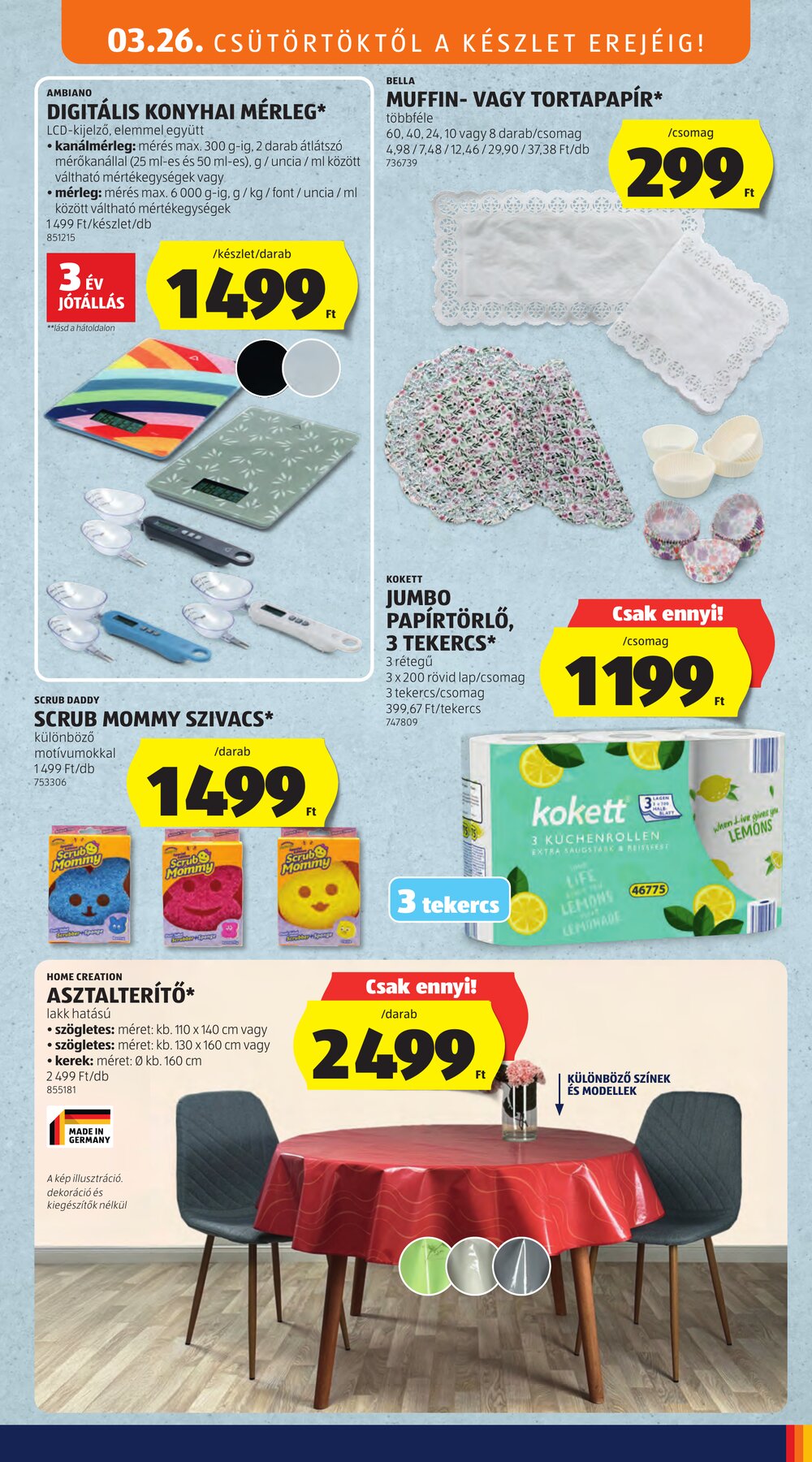 Aldi akciós újság 2026.03.26-tól - 41. oldal.