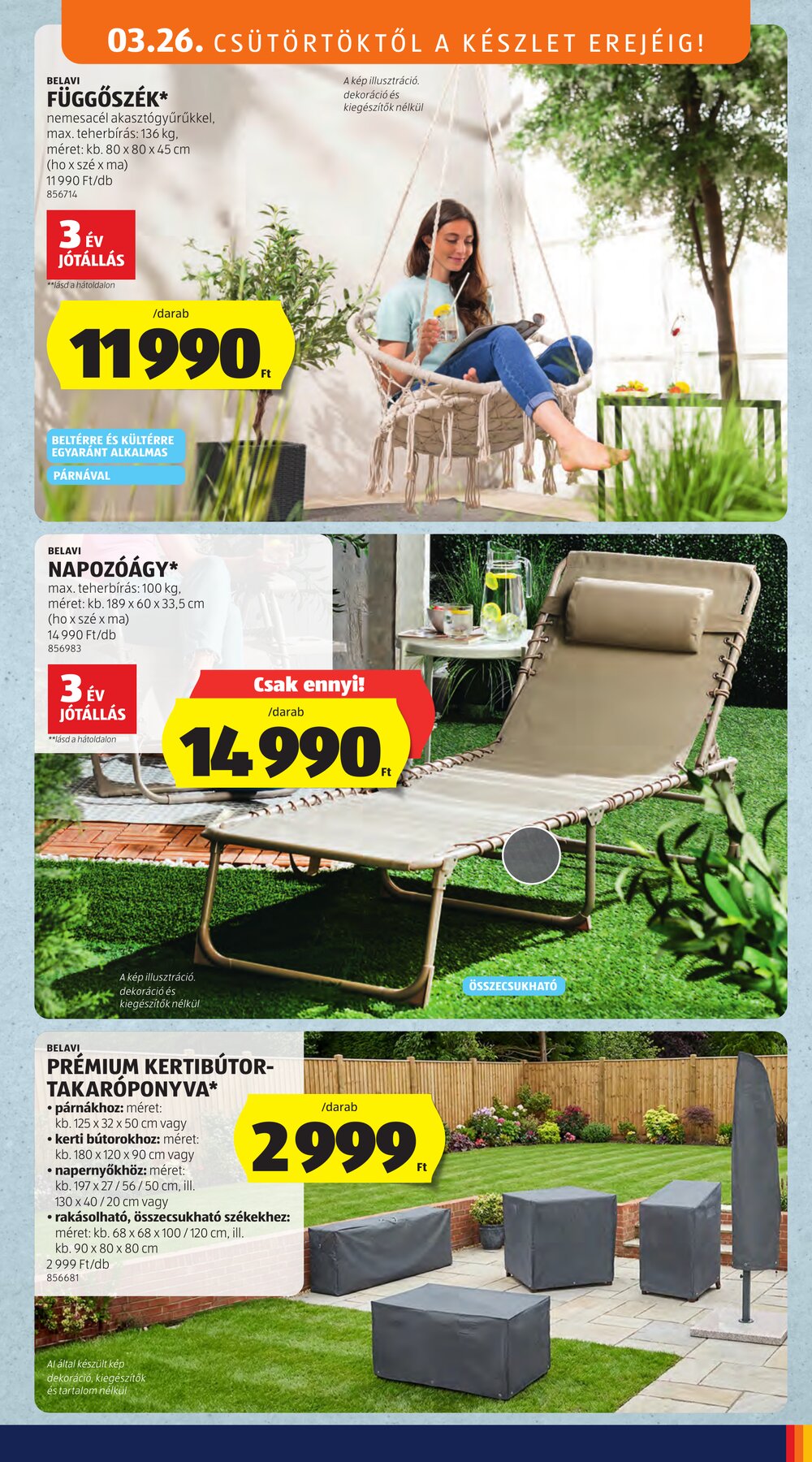 Aldi akciós újság 2026.03.26-tól - 47. oldal.