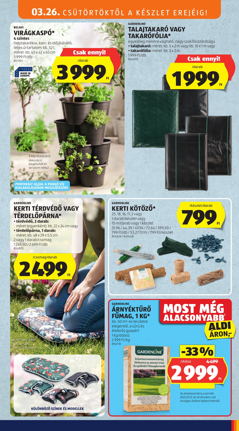 Aldi akciós újság 2026.03.26-tól - 49. oldal.