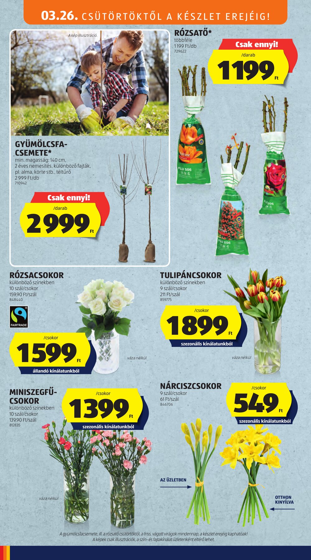 Aldi akciós újság 2026.03.26-tól - 10. oldal.