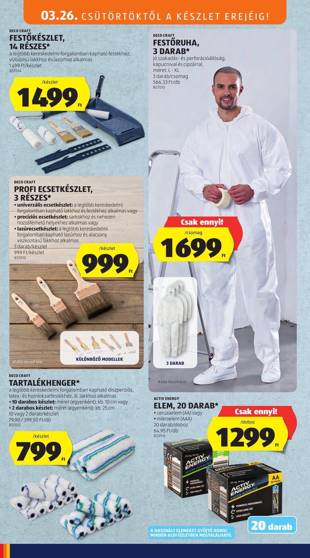 Aldi akciós újság 2026.03.26-tól - 4. oldal.