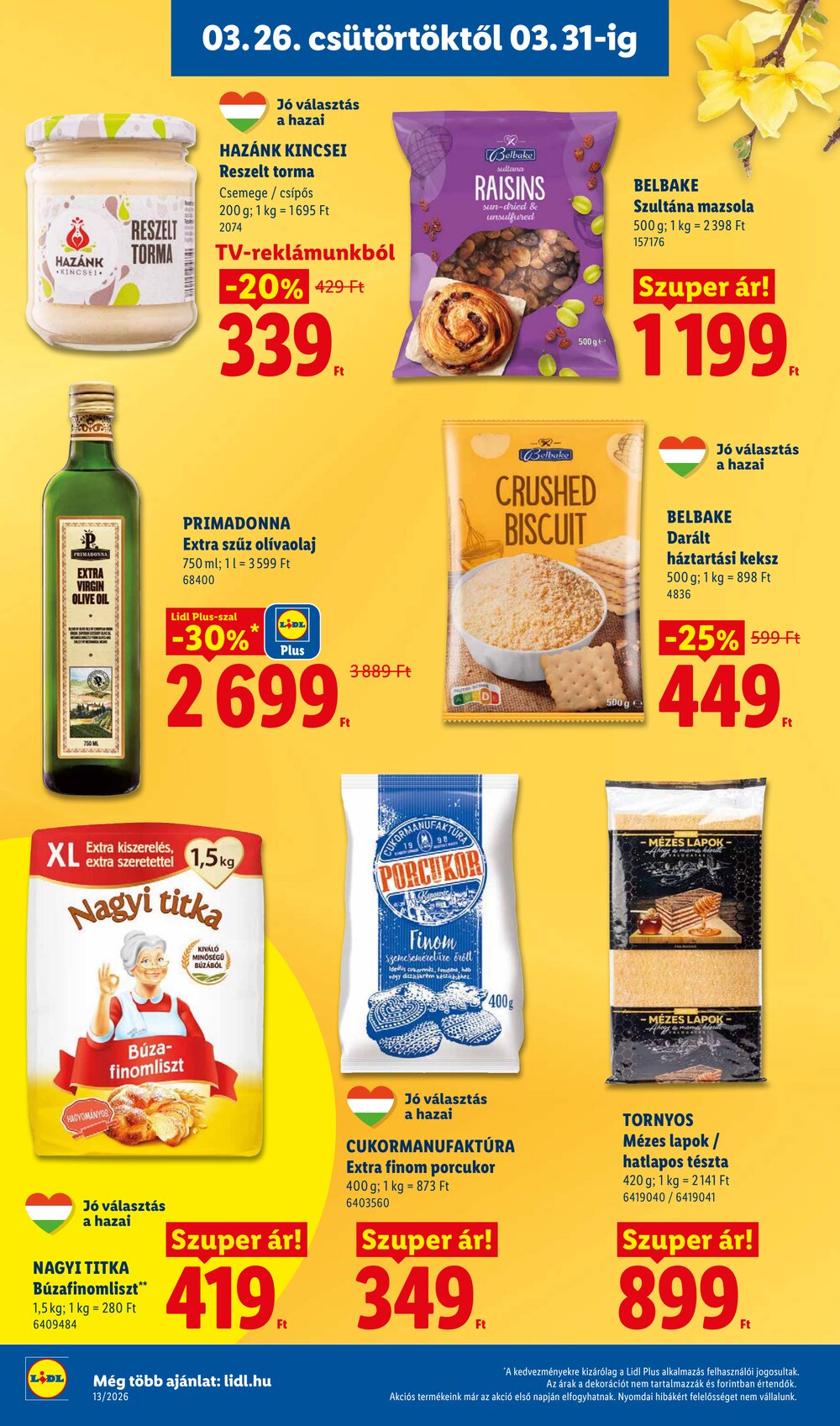 Lidl akciós újság 2026.03.26-tól - 14. oldal.