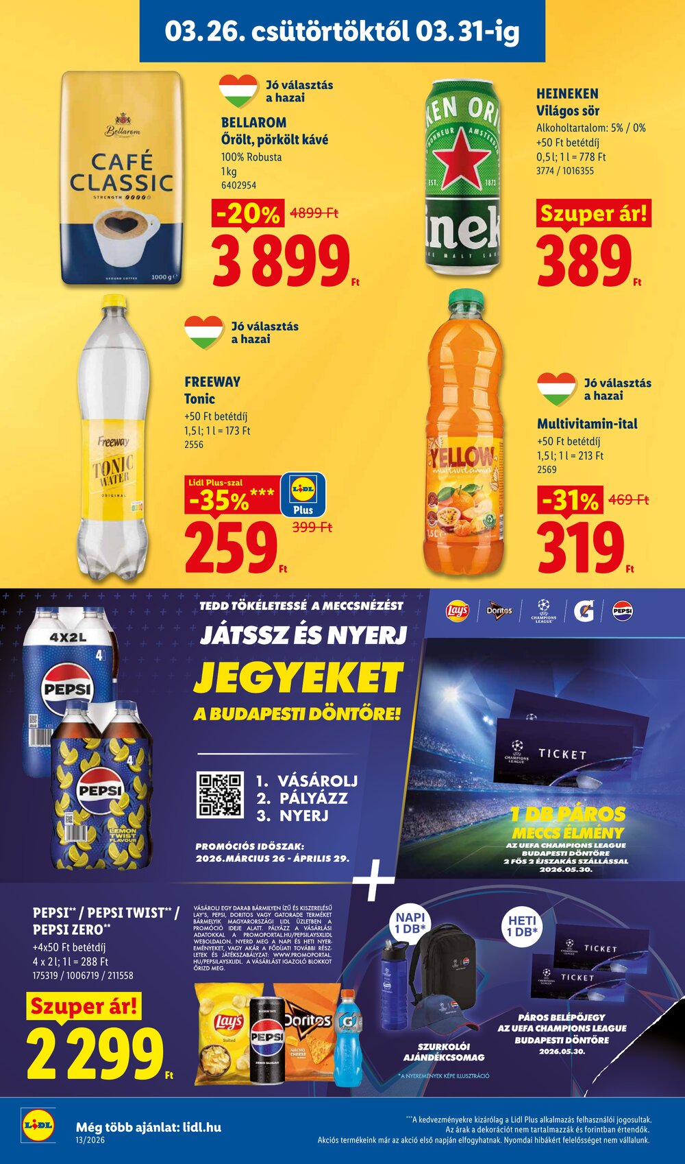 Lidl akciós újság 2026.03.26-tól - 16. oldal.