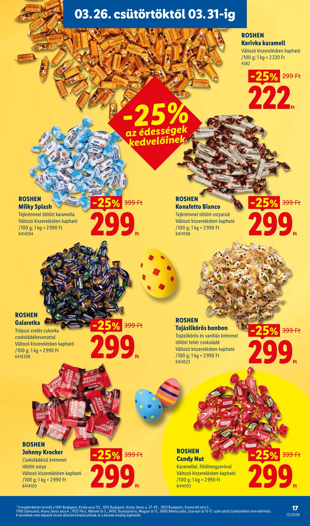 Lidl akciós újság 2026.03.26-tól - 17. oldal.