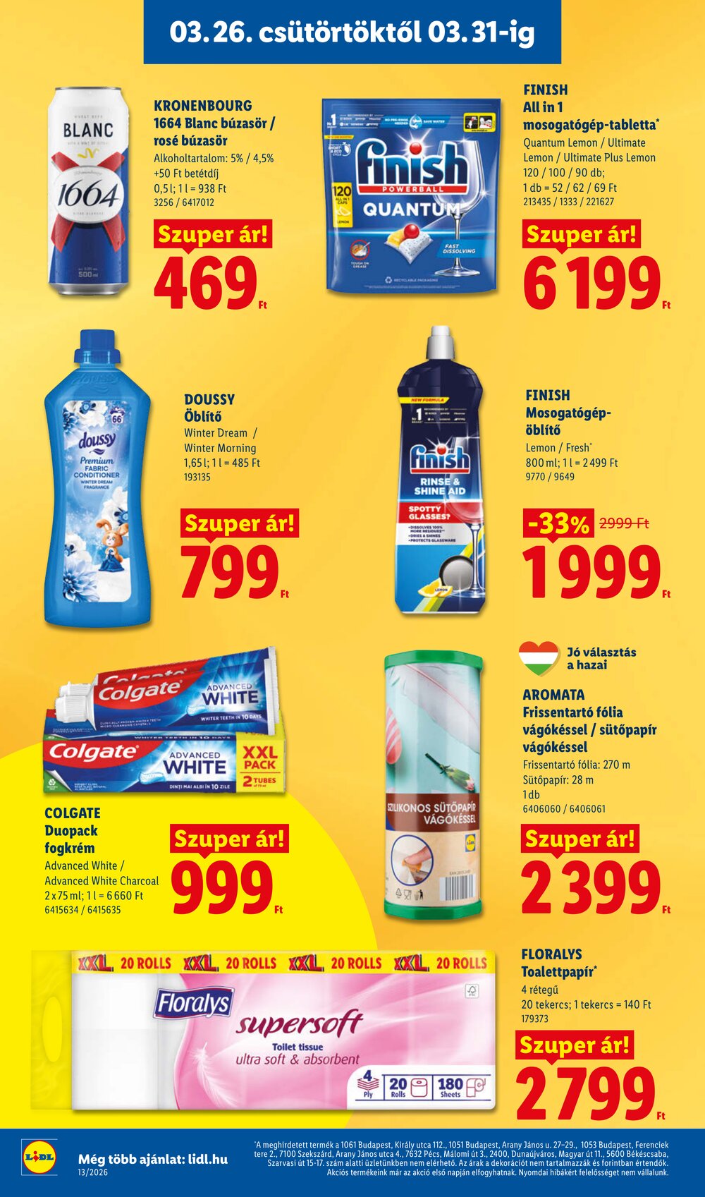 Lidl akciós újság 2026.03.26-tól - 20. oldal.