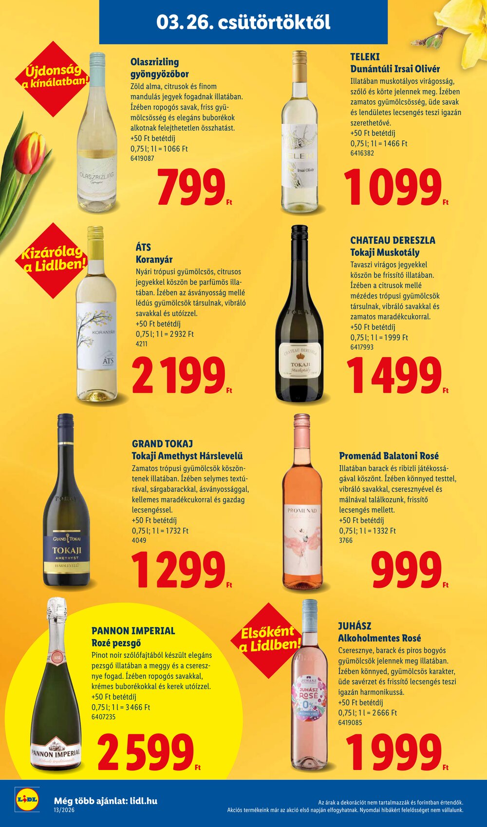 Lidl akciós újság 2026.03.26-tól - 32. oldal.