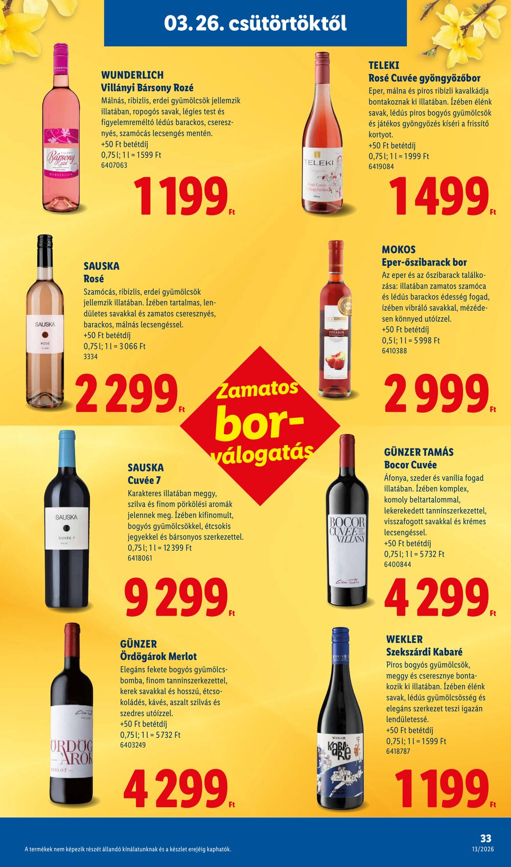 Lidl akciós újság 2026.03.26-tól - 33. oldal.