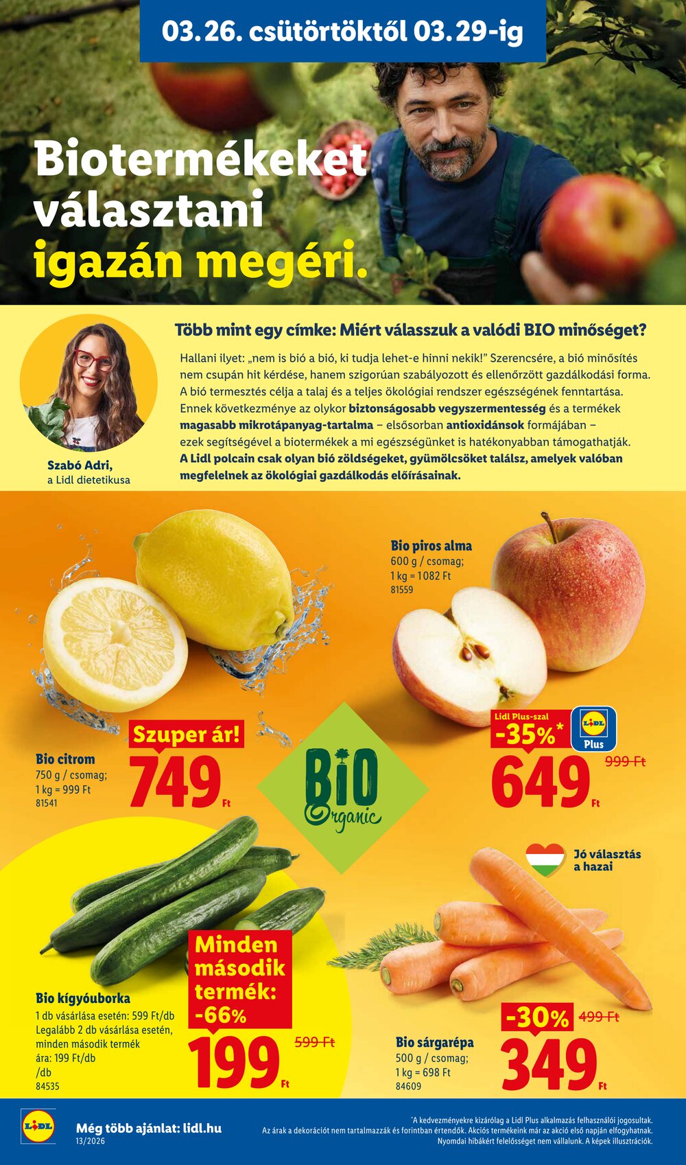 Lidl akciós újság 2026.03.26-tól - 4. oldal.