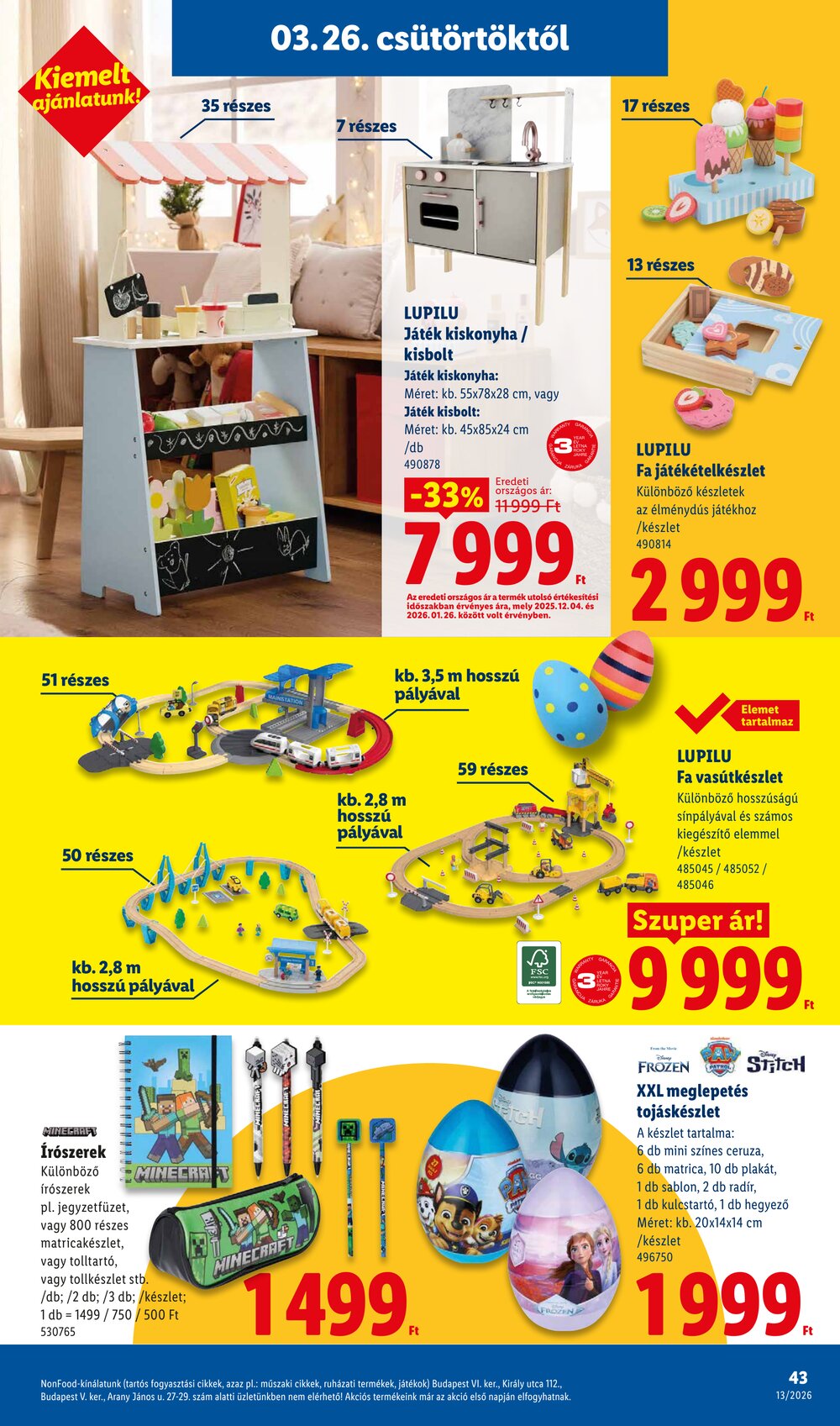 Lidl akciós újság 2026.03.26-tól - 43. oldal.