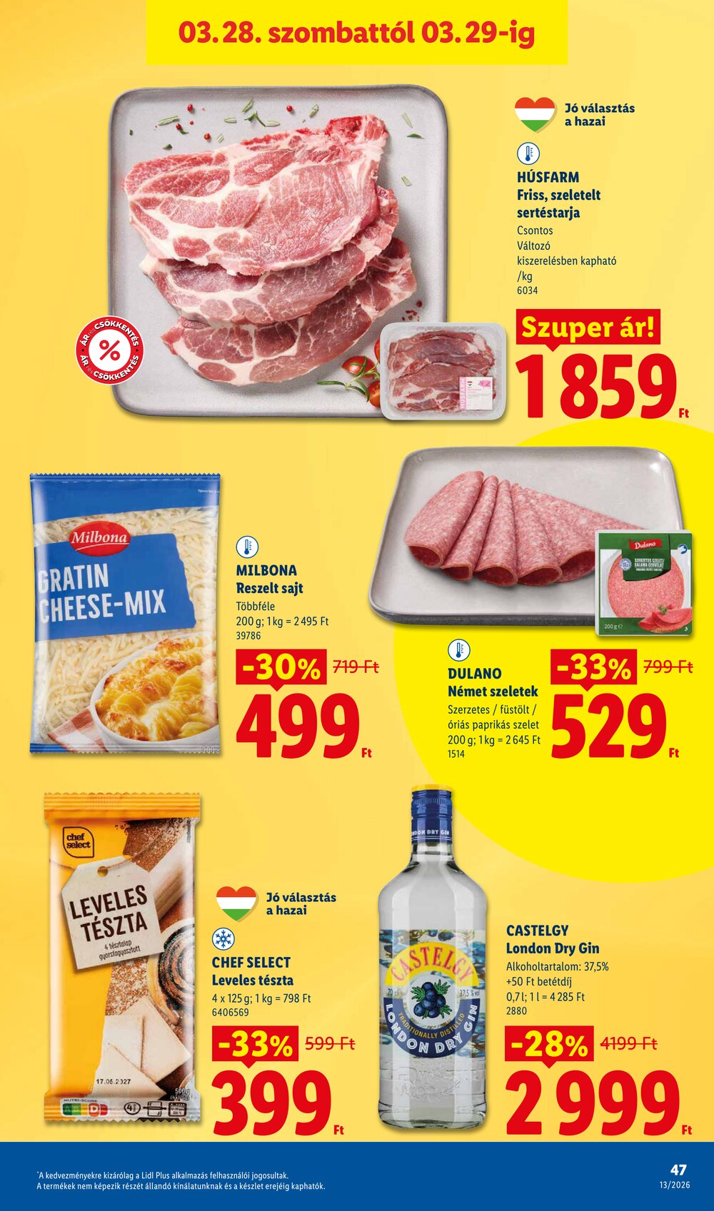 Lidl akciós újság 2026.03.26-tól - 47. oldal.