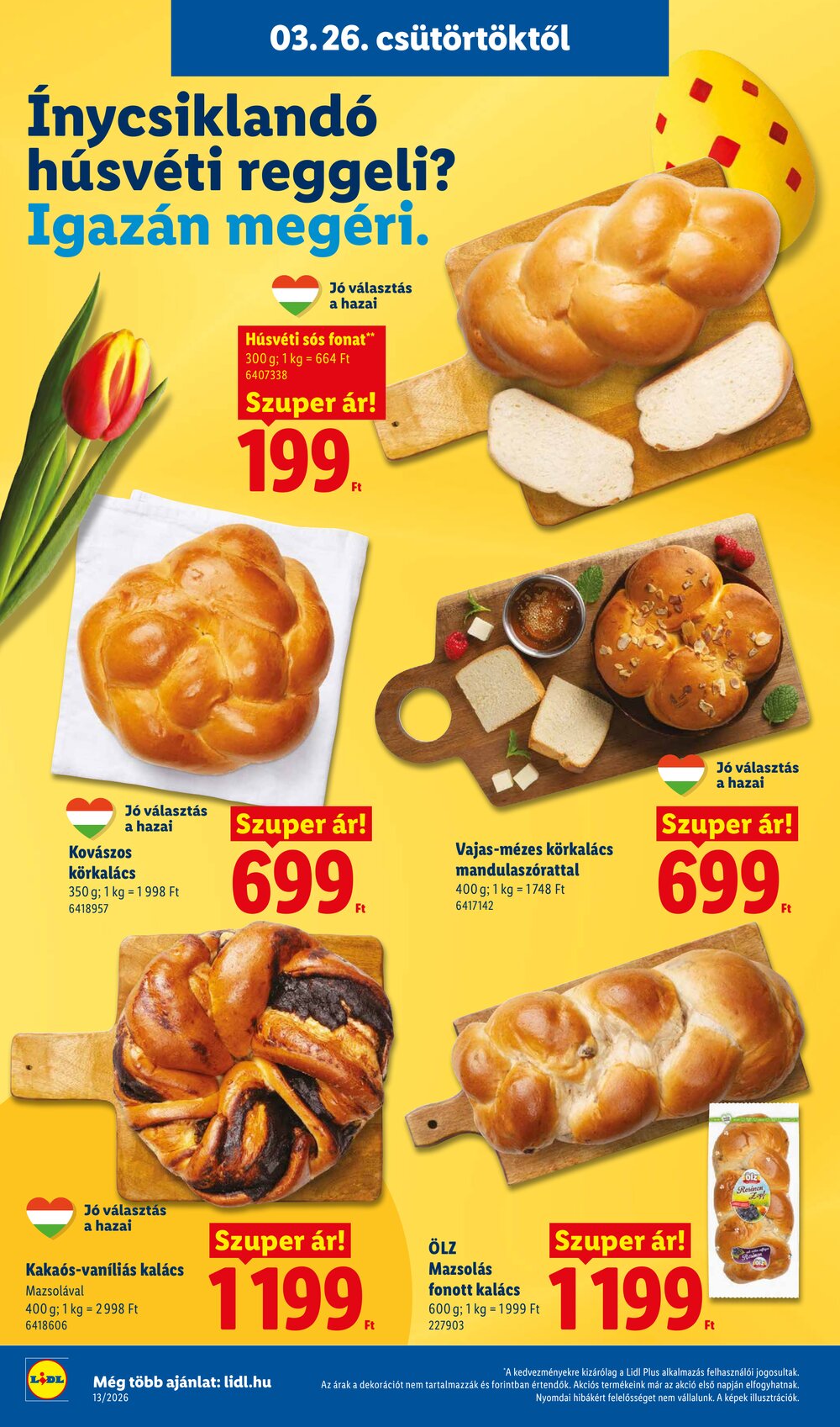 Lidl akciós újság 2026.03.26-tól - 6. oldal.