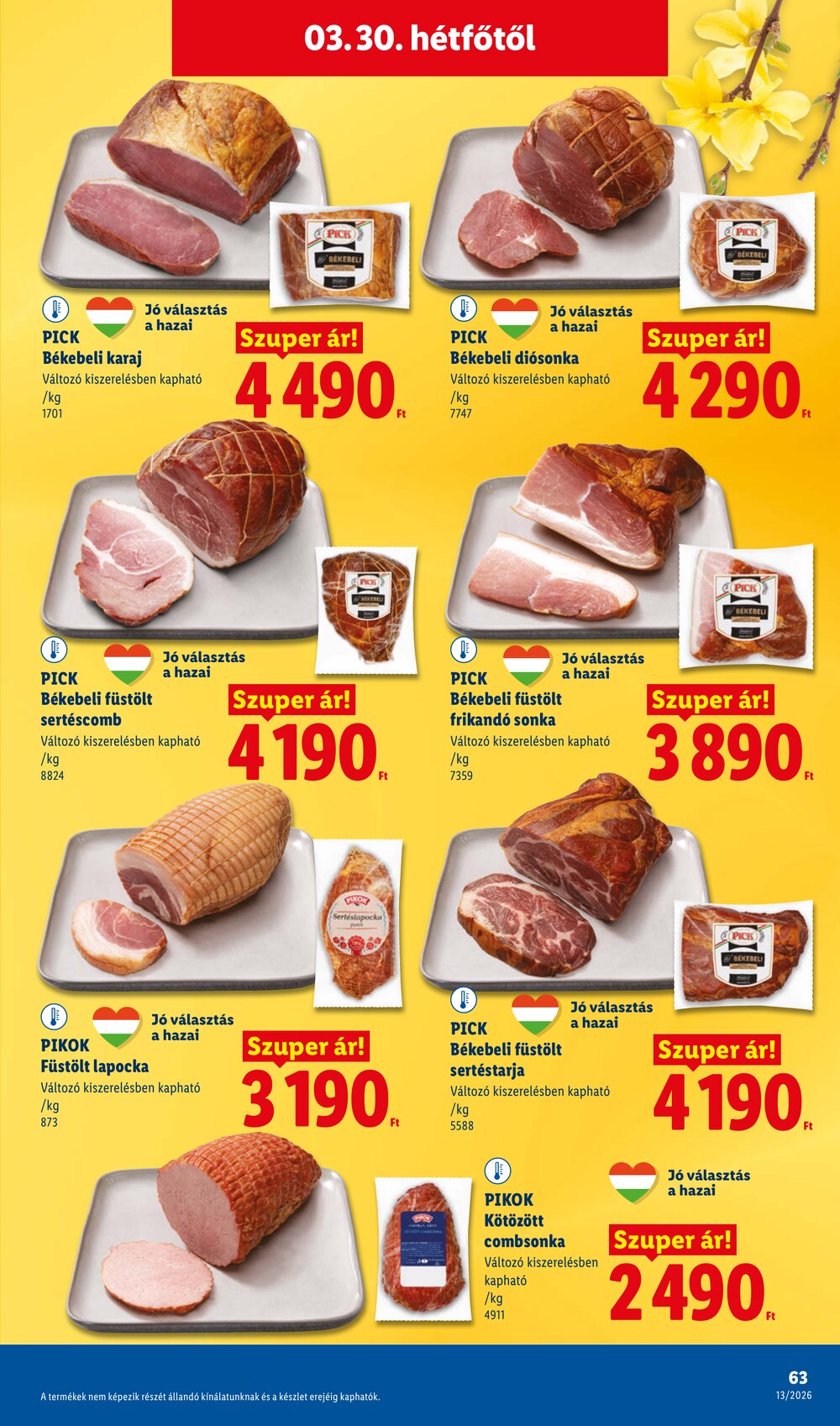 Lidl akciós újság 2026.03.26-tól - 63. oldal.