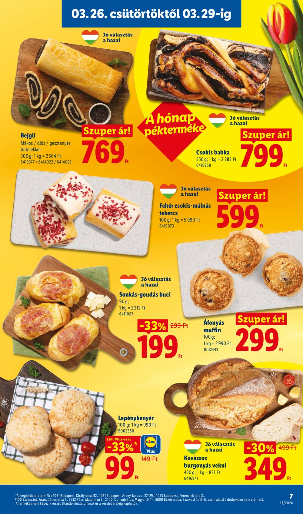 Lidl akciós újság 2026.03.26-tól - 7. oldal.