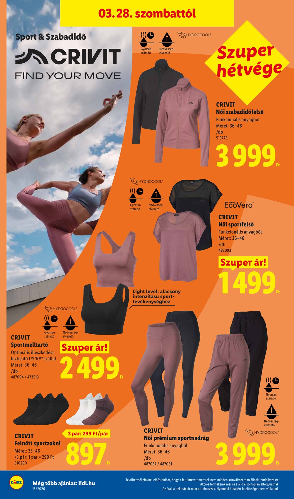 Lidl akciós újság 2026.03.26-tól - 10. oldal.