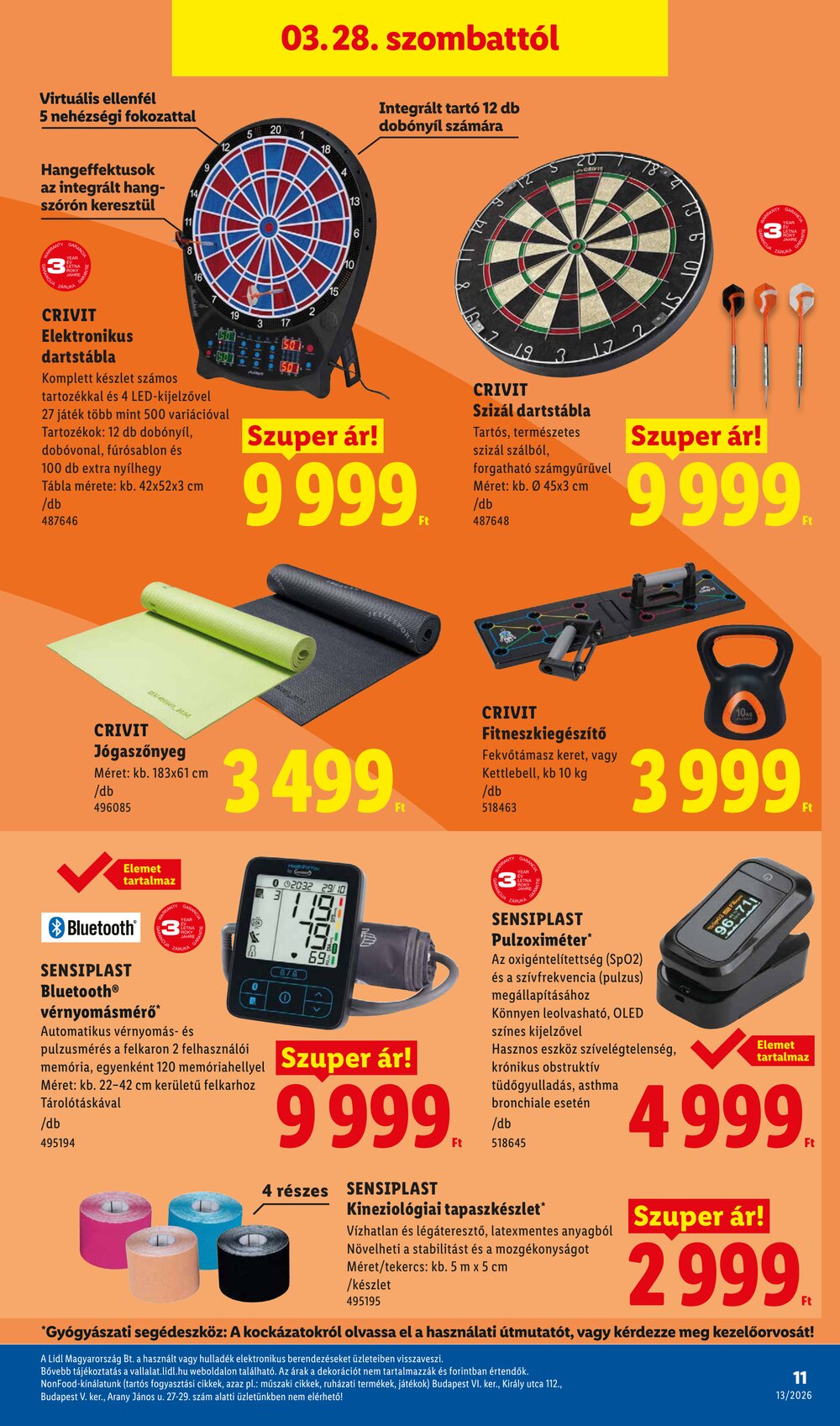 Lidl akciós újság 2026.03.26-tól - 11. oldal.