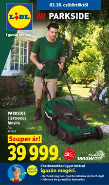 Lidl akciós újság 2026.03.26-tól