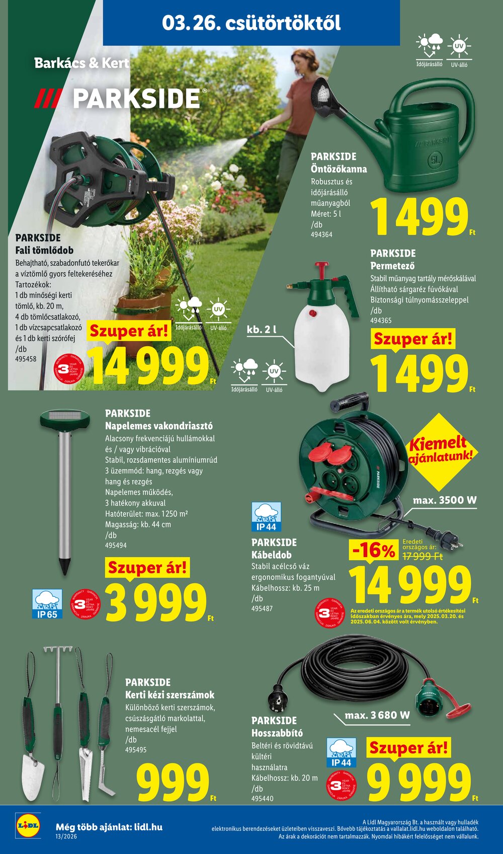 Lidl akciós újság 2026.03.26-tól - 4. oldal.