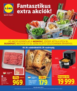 Lidl akciós újság 2026.03.26-tól