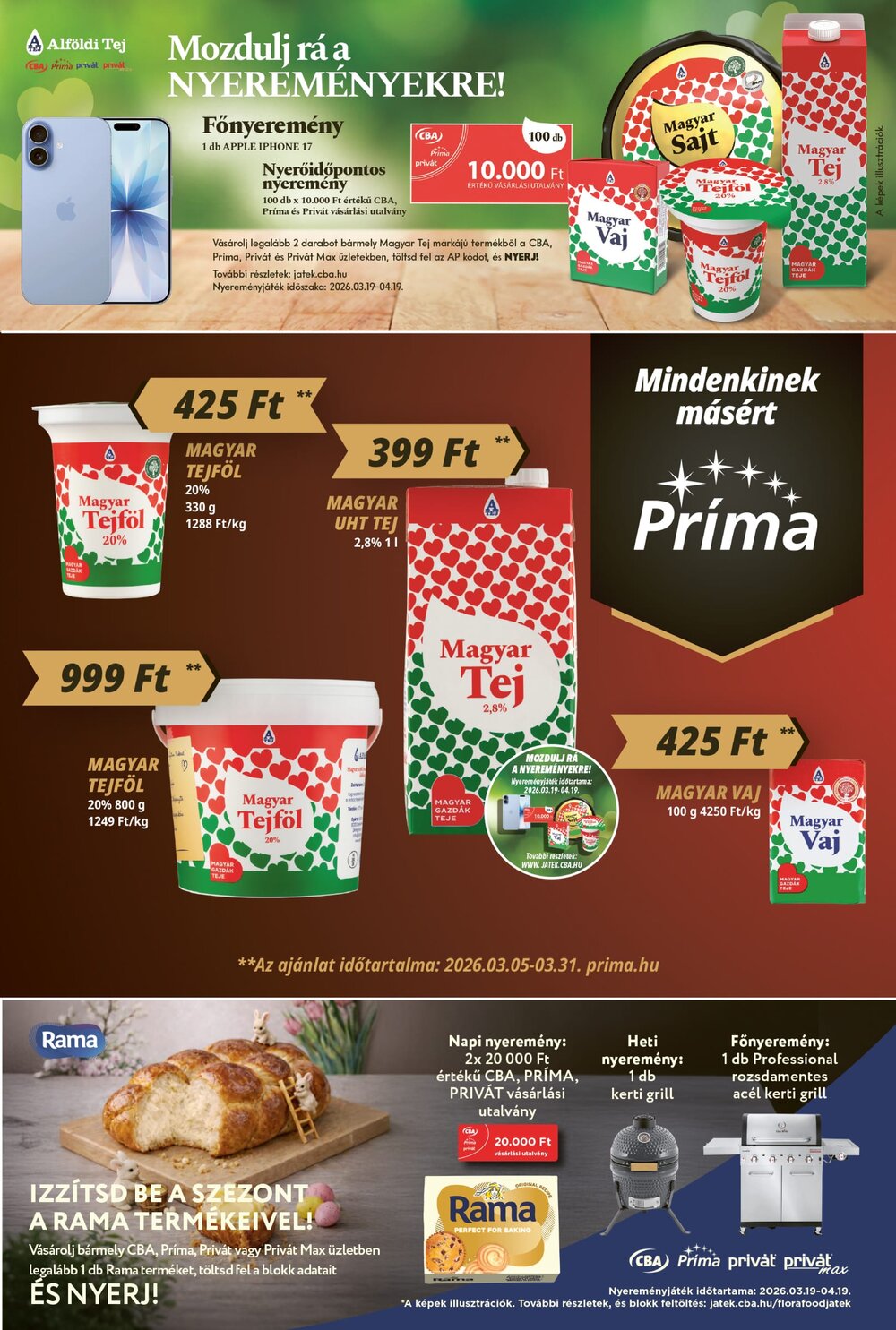 CBA akciós újság 2026.03.26-tól - 7. oldal.