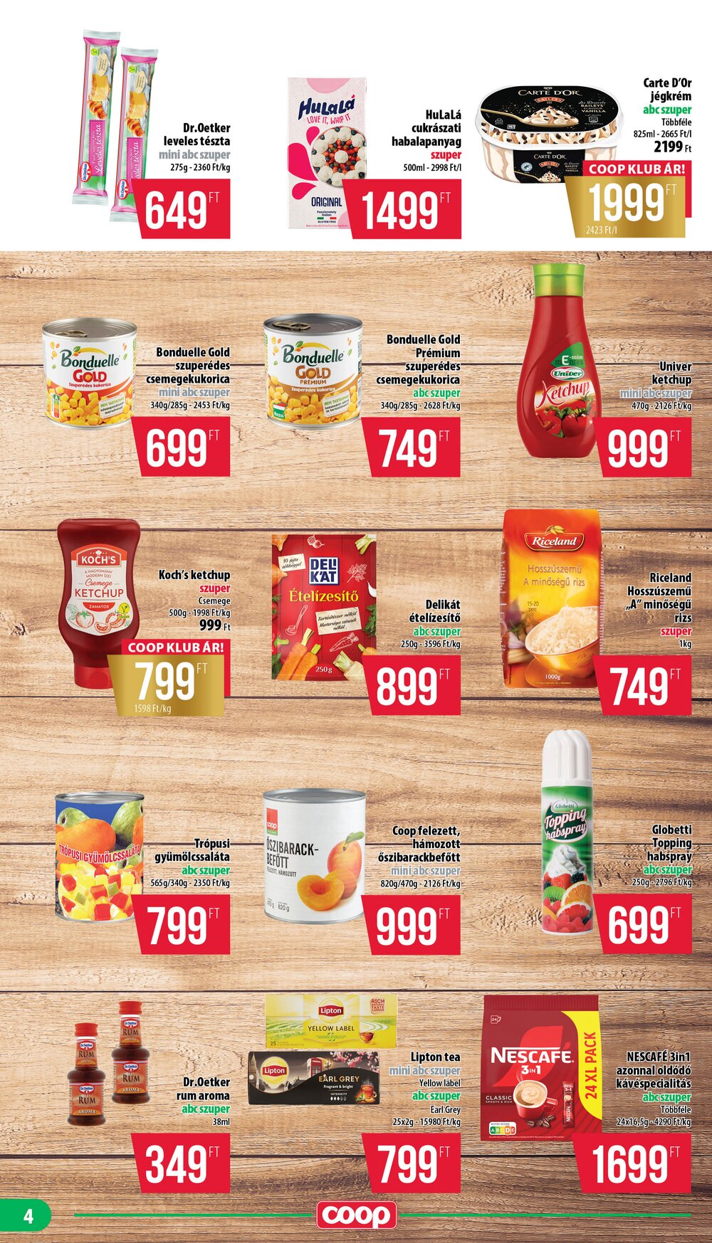 Coop akciós újság 2026.03.26-tól - 4. oldal.