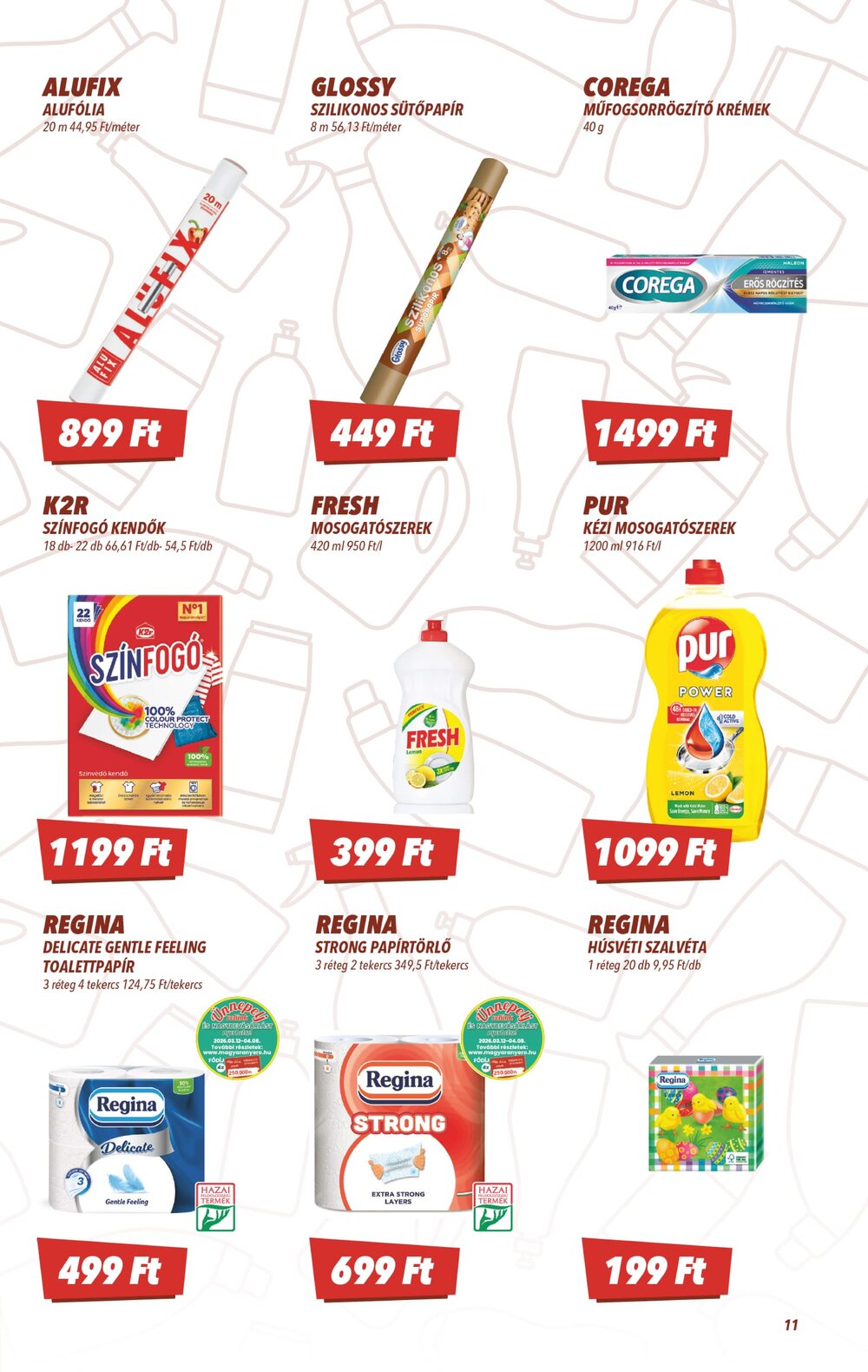 CBA akciós újság 2026.03.26-tól - 11. oldal.