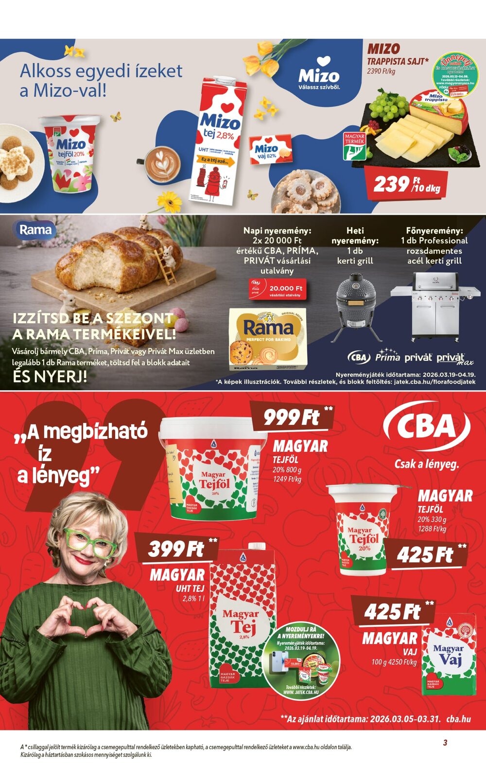CBA akciós újság 2026.03.26-tól - 3. oldal.