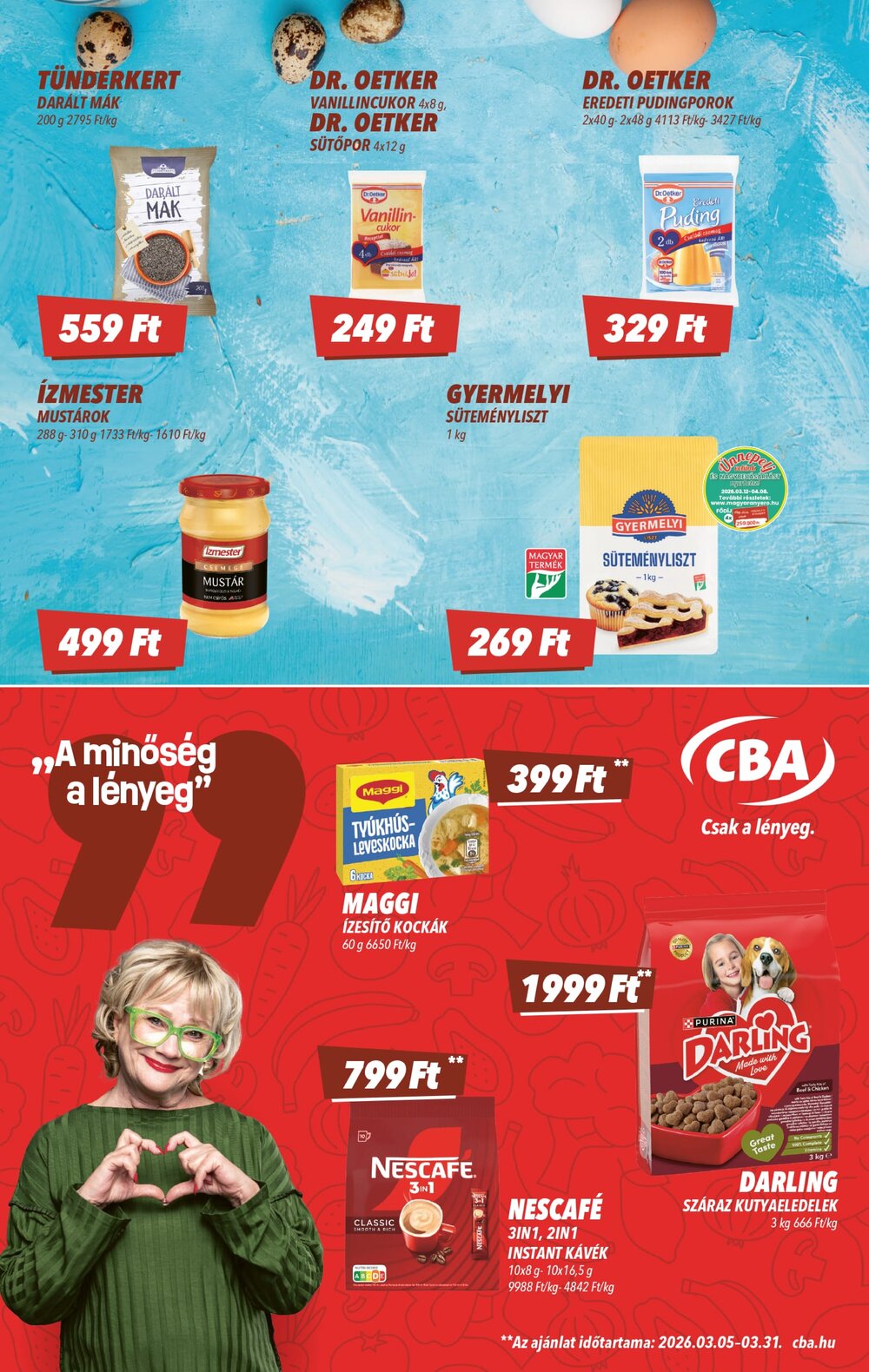 CBA akciós újság 2026.03.26-tól - 7. oldal.