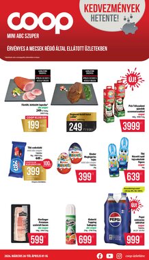 Coop akciós újság 2026.03.26-tól