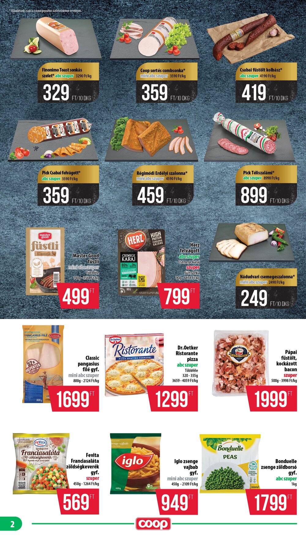 Coop akciós újság 2026.03.26-tól - 2. oldal.