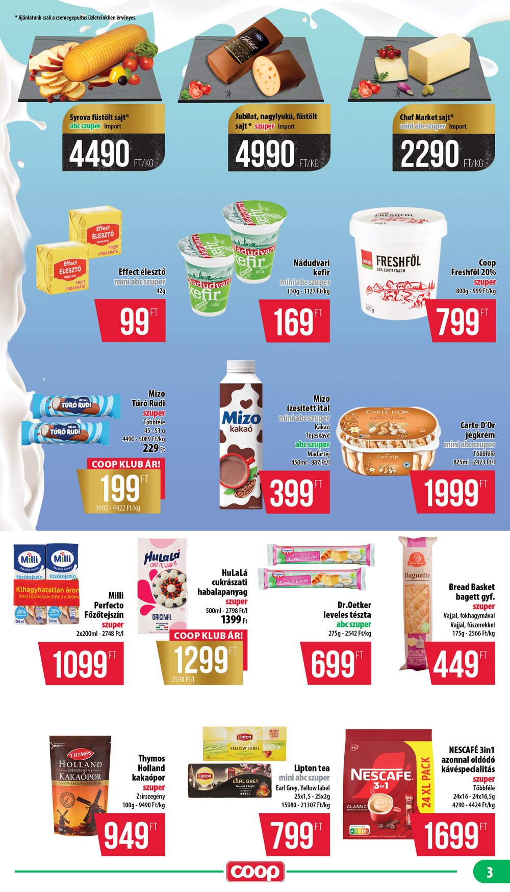 Coop akciós újság 2026.03.26-tól - 3. oldal.
