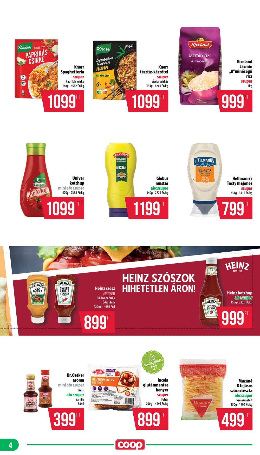 Coop akciós újság 2026.03.26-tól - 4. oldal.